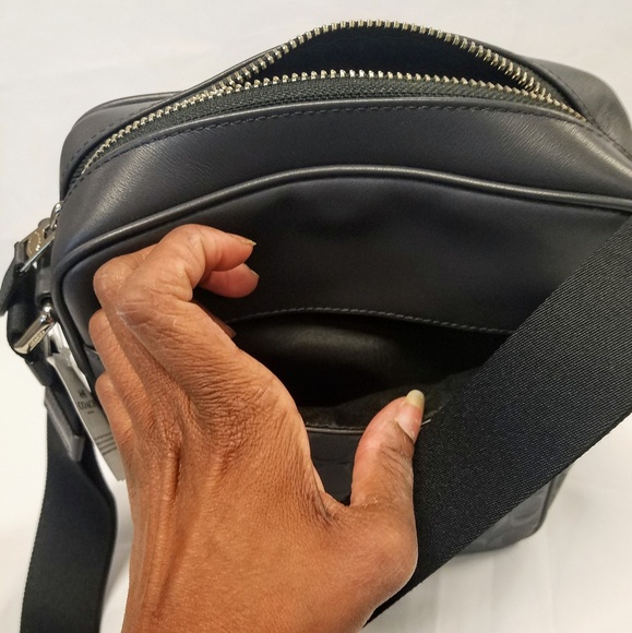 💼Coach Signature Charles Leather Flight Bag - Picture 5 of 7